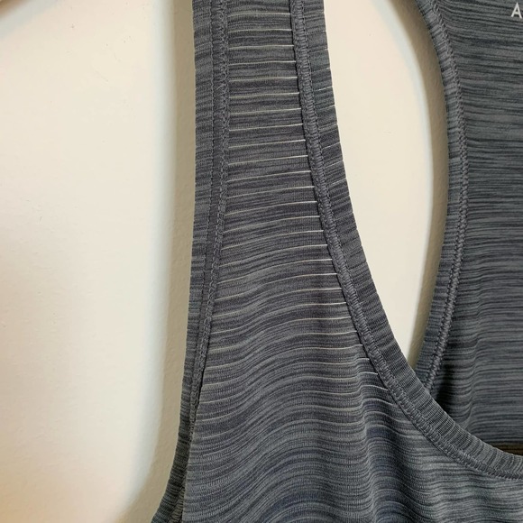Athleta Womens Racer-back Tank Top Size Large Gray Sleeveless Athletic - Picture 5 of 15